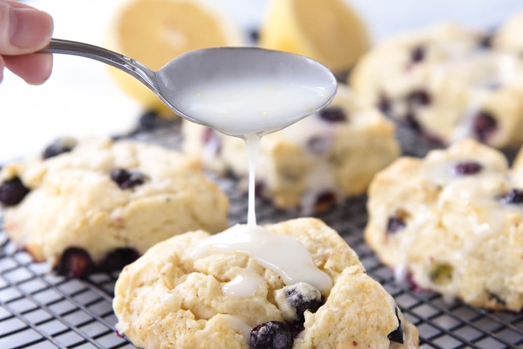 Lemon Blueberry Scones