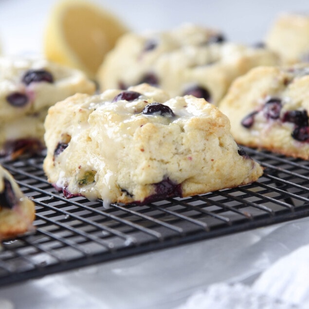 Lemon Blueberry Scones