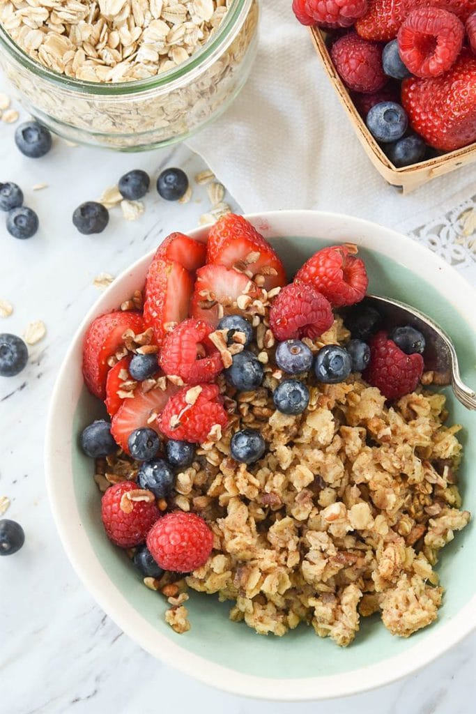 Pecan Maple Baked Oatmeal Recipe Your Homebased Mom