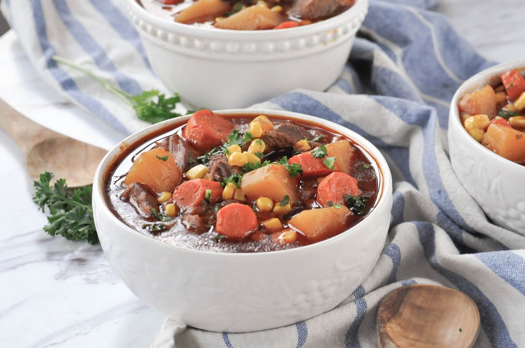 Slow Cooker Steak Soup Recipe Your Homebased Mom