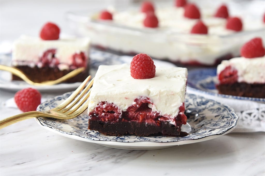 Chocolate Raspberry Brownie