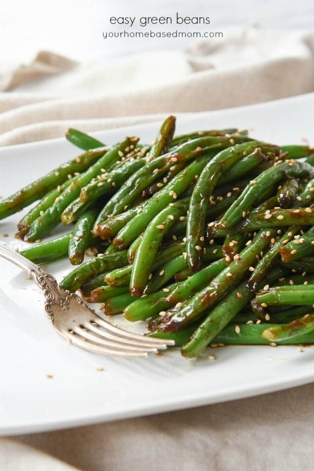 Restaurant Style Easy Green Beans Recipe from Leigh Anne Wilkes