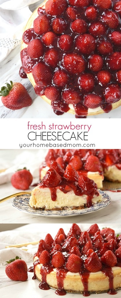 Fresh Strawberry CHeesecake
