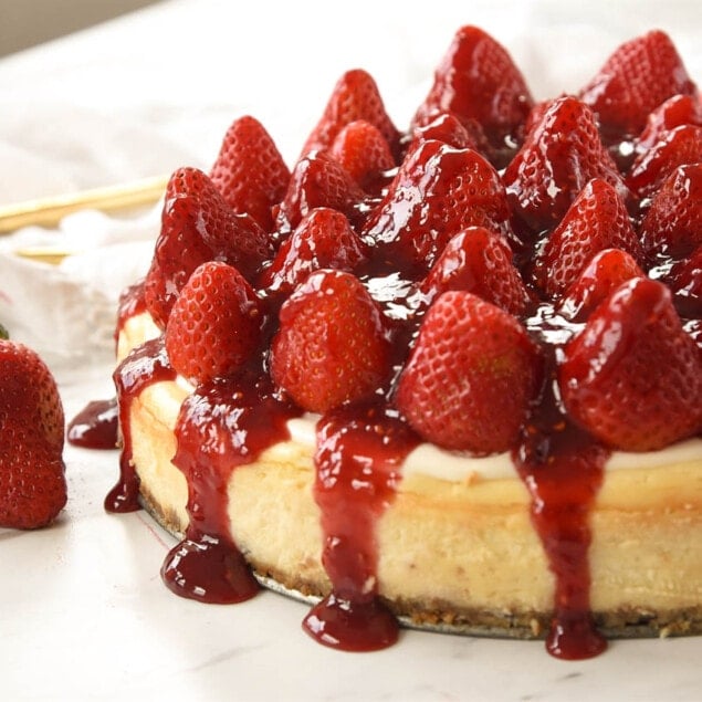 Fresh Strawberry Cheesecake