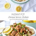 nstant Pot Chinese Lemon CHicken - c