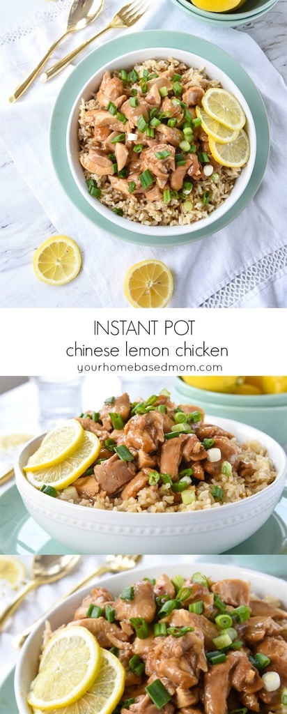 Instant Pot Chinese Lemon Chicken is quicker than take out. Create a restaurant style lemon chicken in minutes using your Instant Pot.