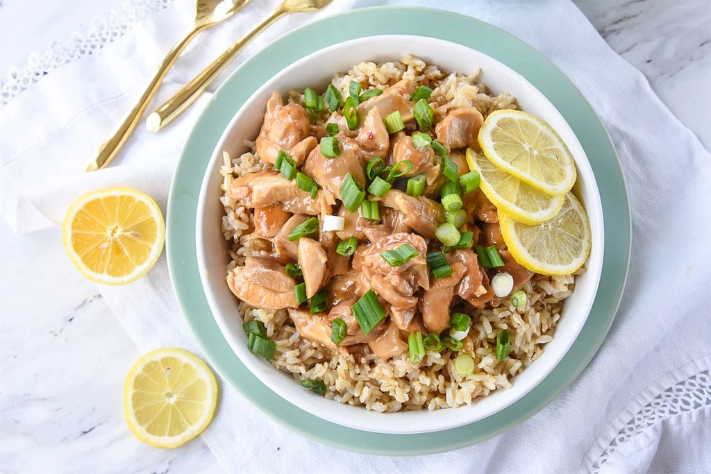 Instant Pot Chinese Lemon Chicken