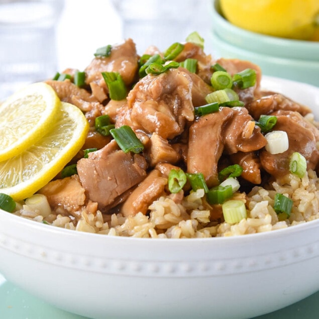 Instant Pot Chinese Lemon Chicken