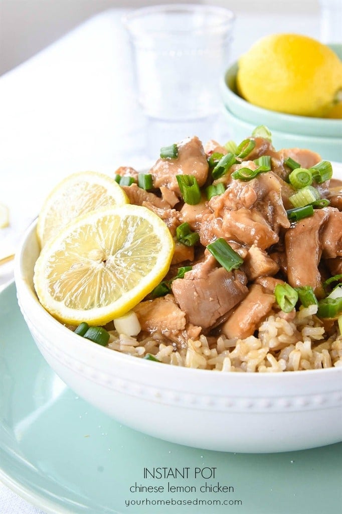 Instant Pot Chinese Lemon Chicken is quicker than take out.