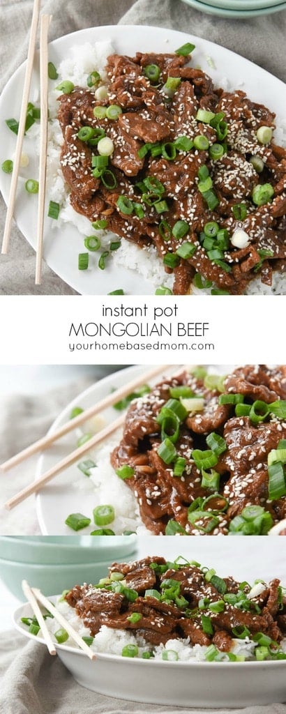 Mongolian Beef Instant Pot Recipe