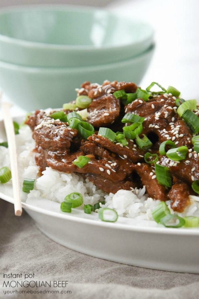 Instant Pot Mongolian Beef Your Homebased Mom