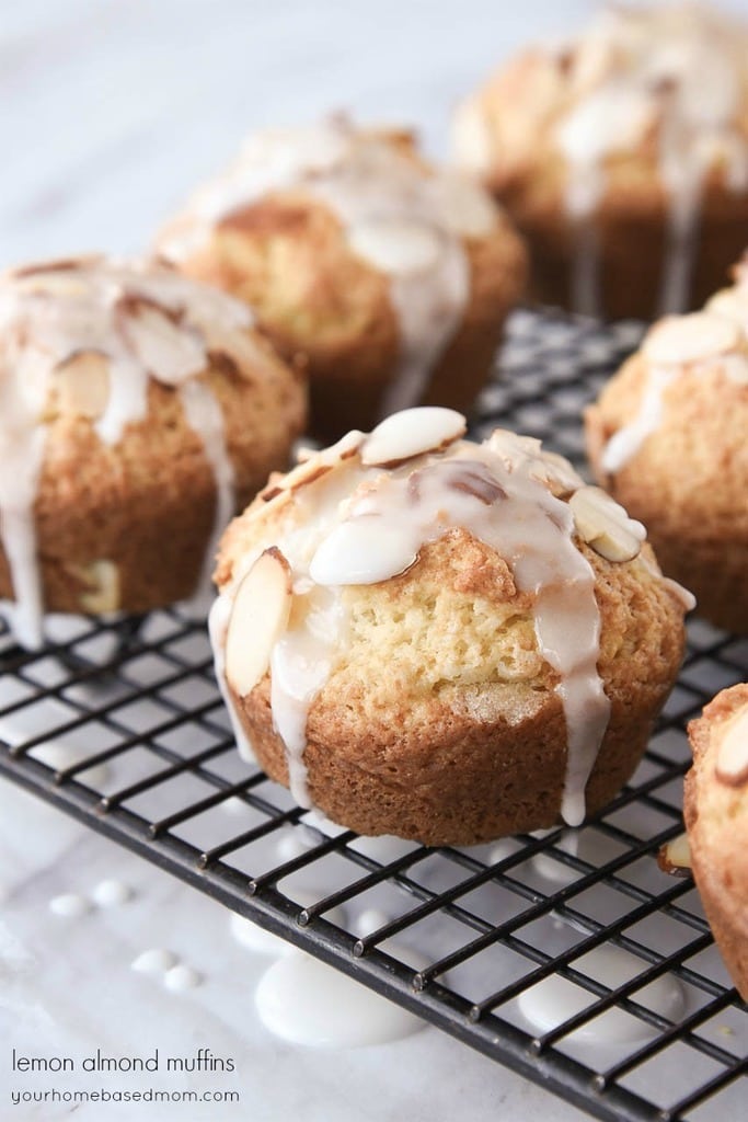 Lemon Almond Muffins