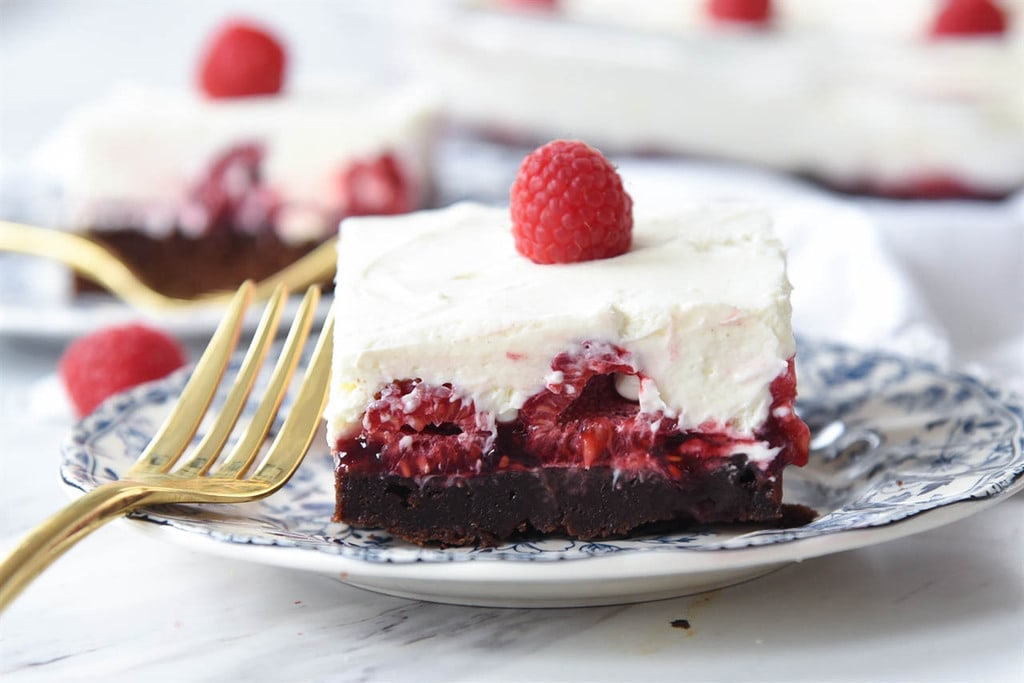 Chocolate Raspberry Brownie