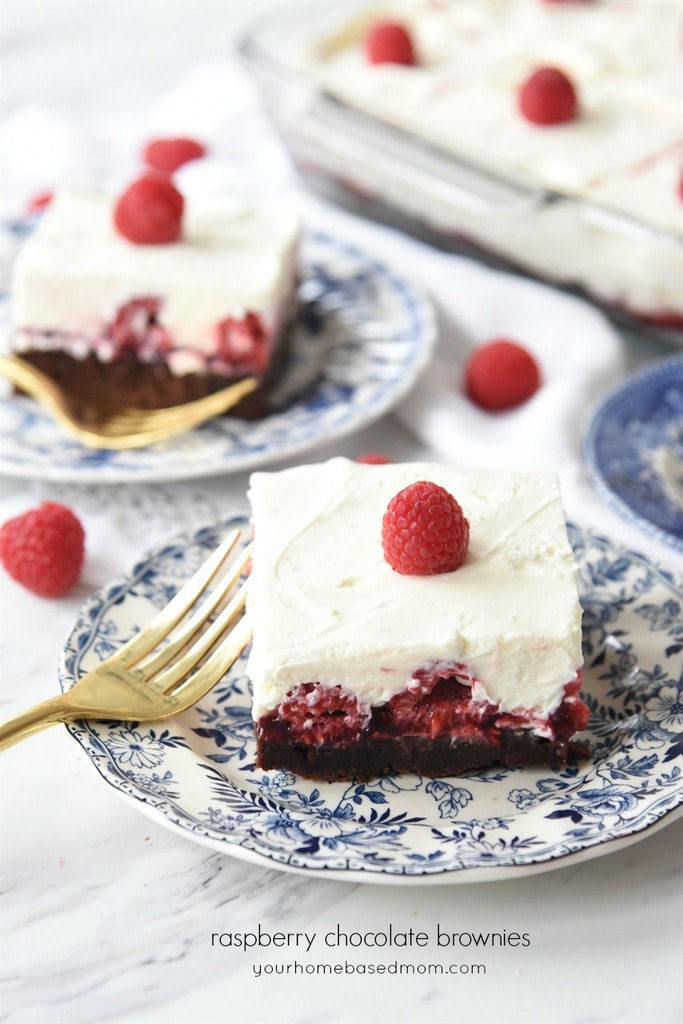 Chocolate Raspberry Brownie