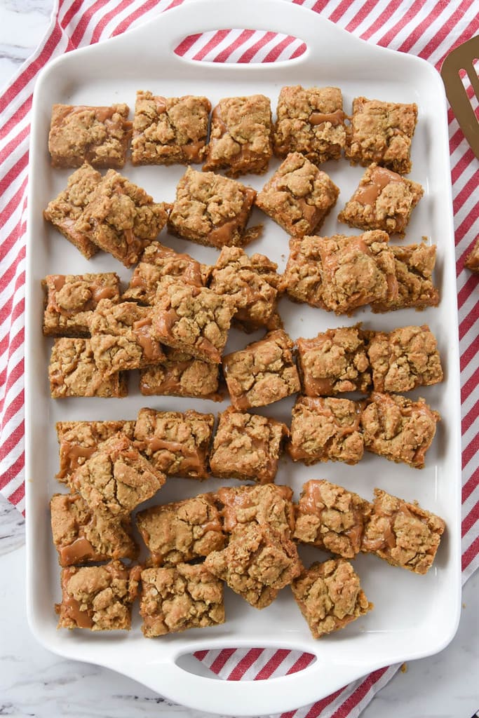 platter of revel bars