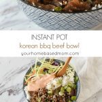 Korean BBQ beef Bowl with Yum Yum Sauce