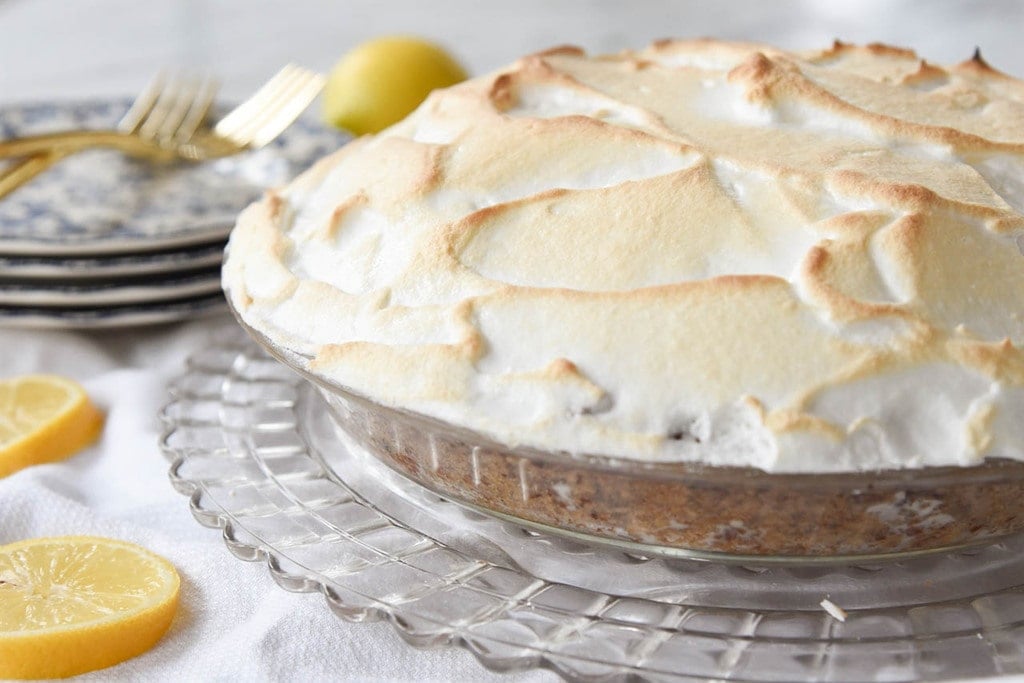 Lemon Curd Ice Cream Pie