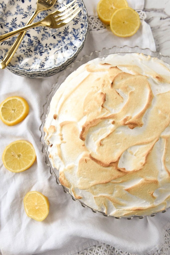 Lemon Curd Ice Cream Pie