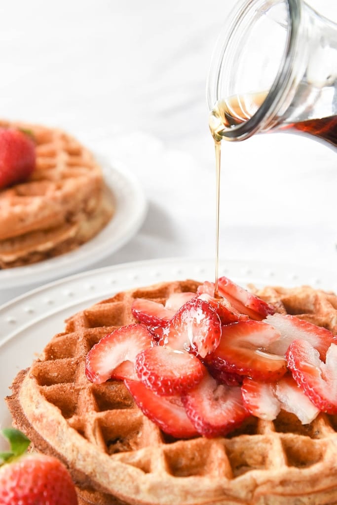 Oatmeal Waffles with Whole Wheat Flour