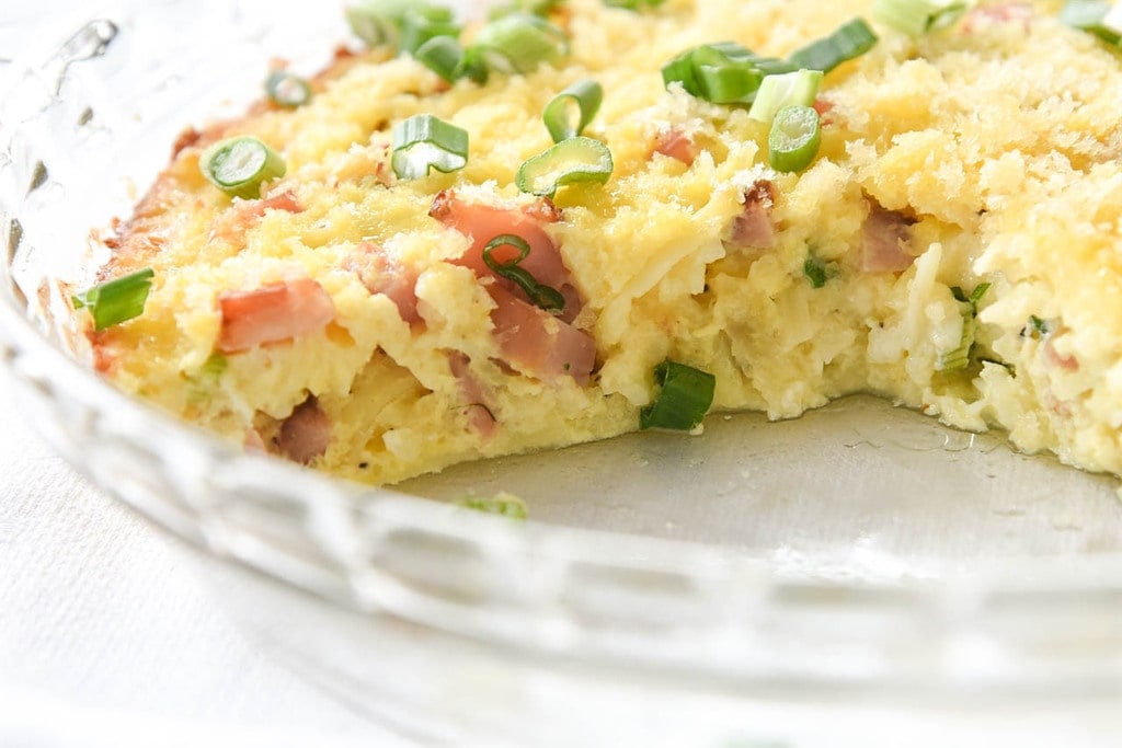 ham and egg breakfast casserole