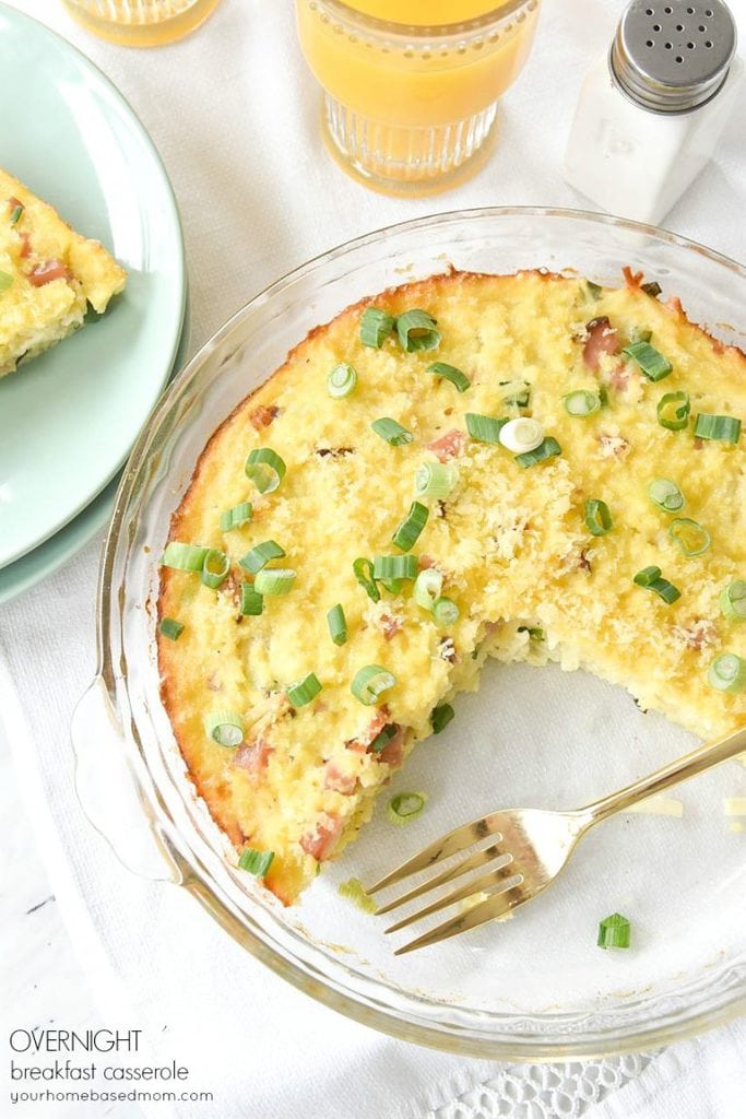 Overnight Breakfast Casserole Recipe by Leigh Anne Wilkes