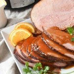 Slow Cooker Maple and Brown Sugar Ham