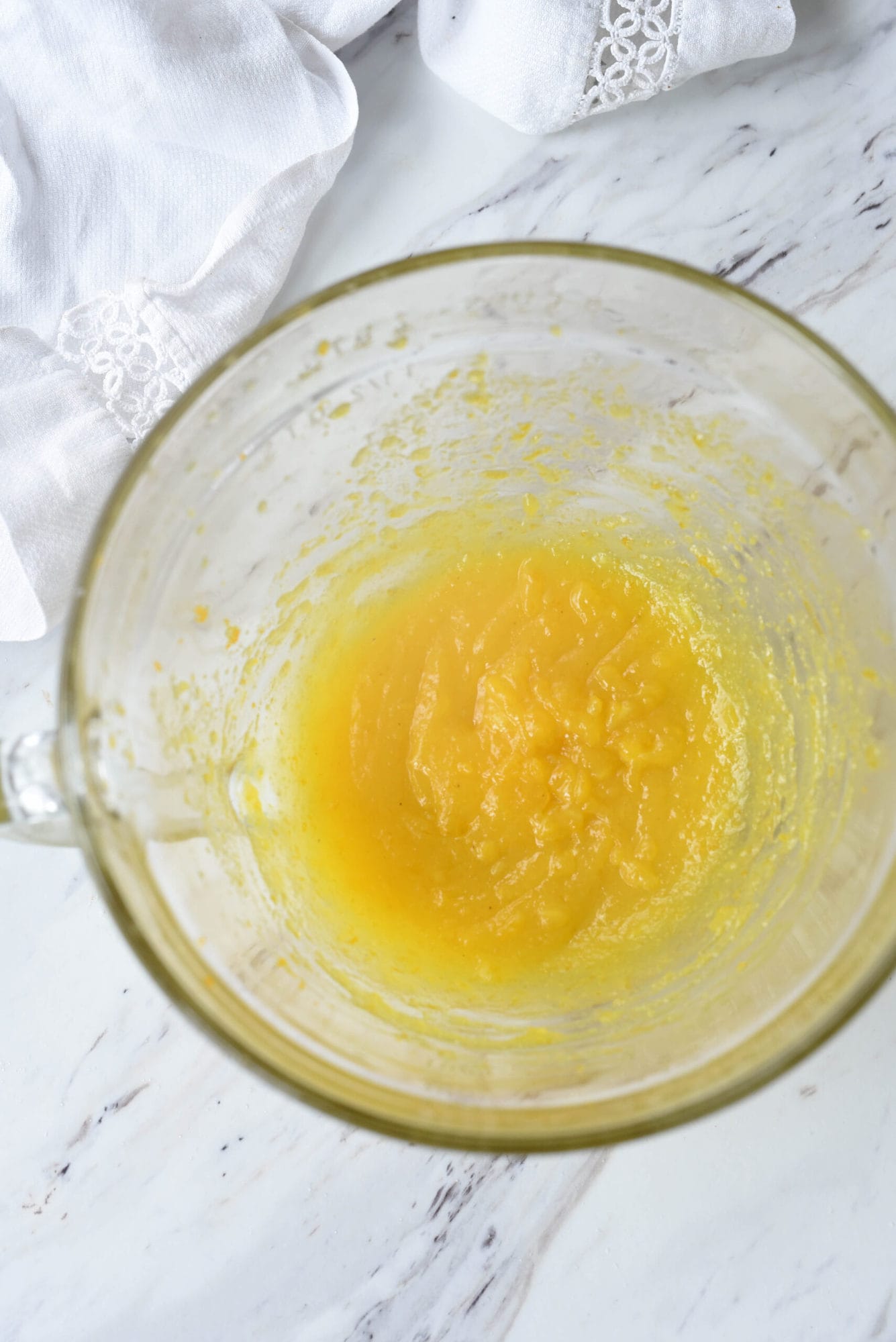 lemon curd in bowl