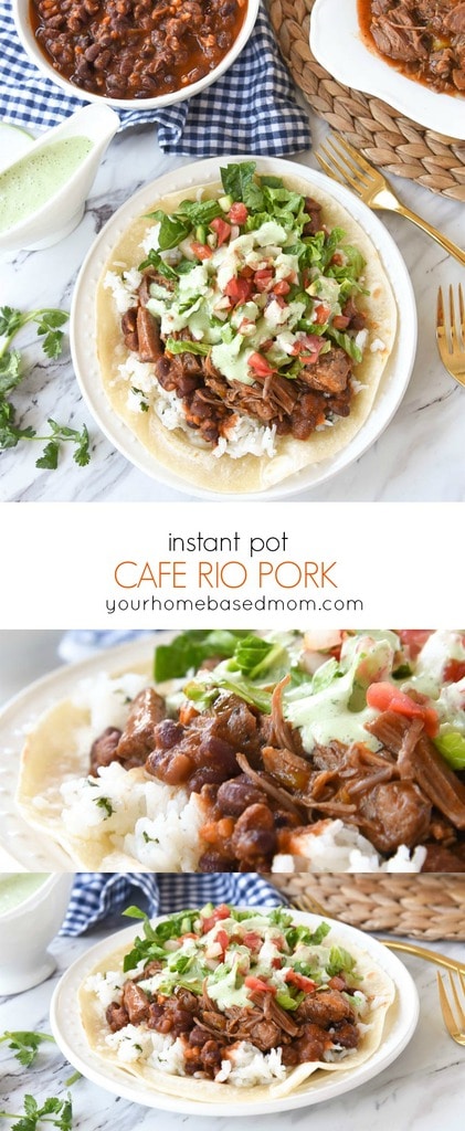 Instant Pot Cafe Rio Pork Recipe | Your Homebased Mom