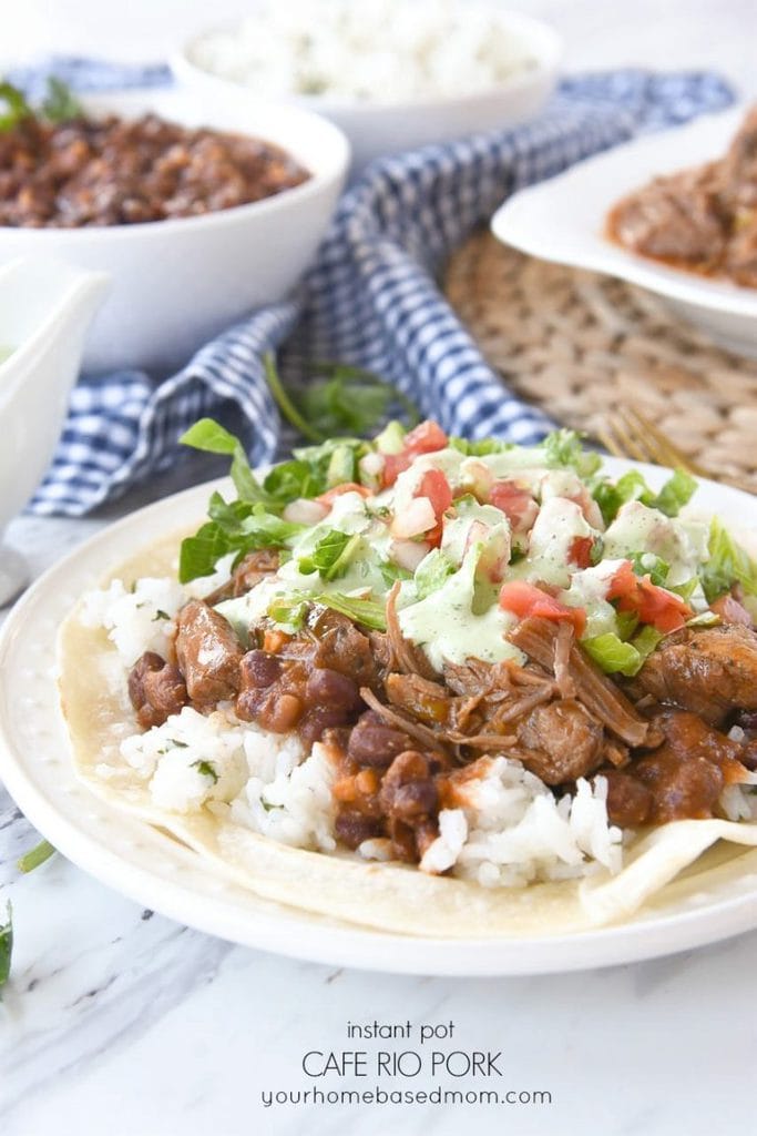 Instant Pot Cafe Rio Pork Recipe Your Homebased Mom