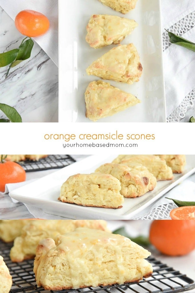 Orange Scones are sweet, light and tender. The addition of an amazing orange glaze takes them to the next level!