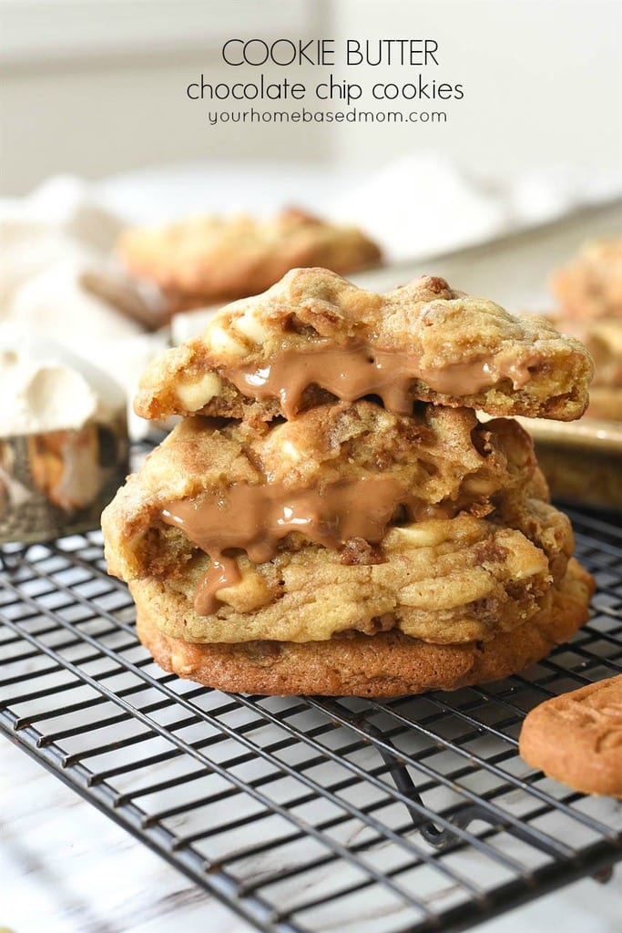 Cookie Butter Chocolate Chip Cookies Cookie Butter Chocolate Chip Cookies