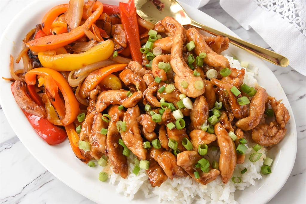 Sweet and spicy chicken recipe