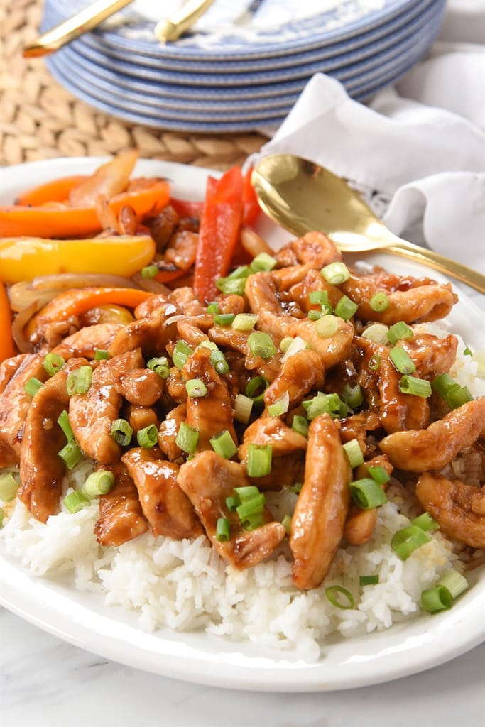 easy Sweet and spicy chicken