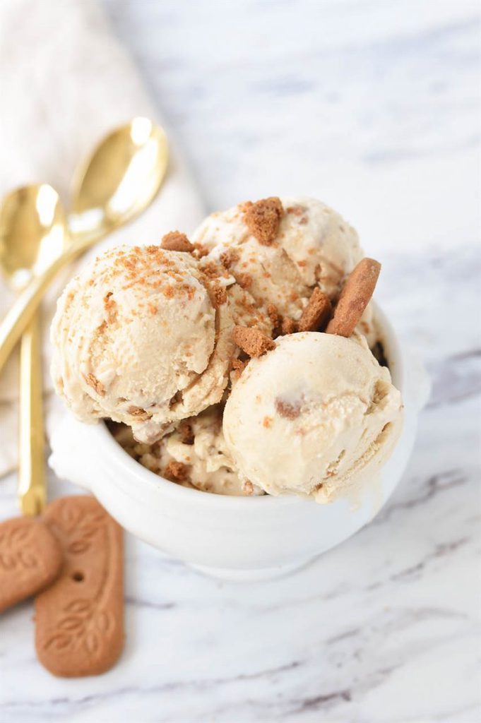 Cookie Butter Ice Cream Your Homebased Mom Biscoff Ice Cream