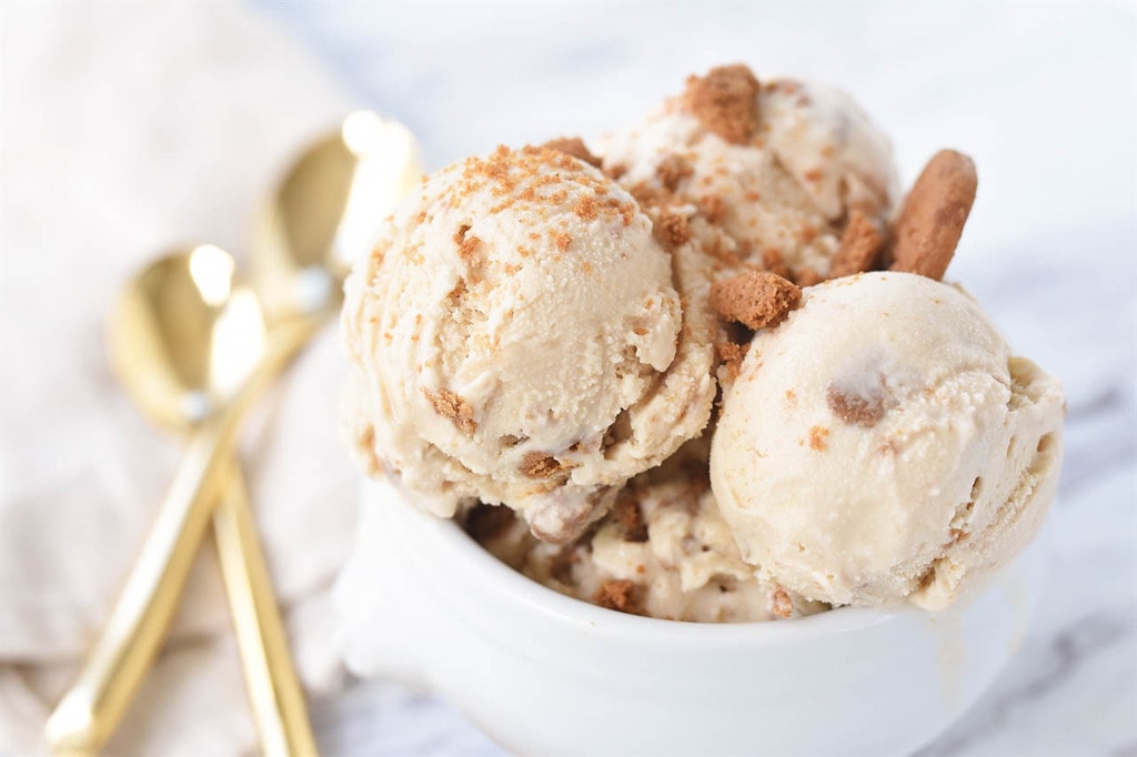 Cookie Butter Ice Cream | Leigh Anne Wilkes