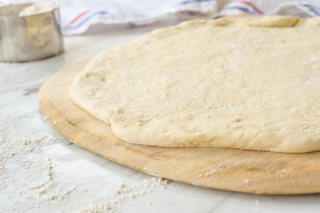 homemade pizza dough