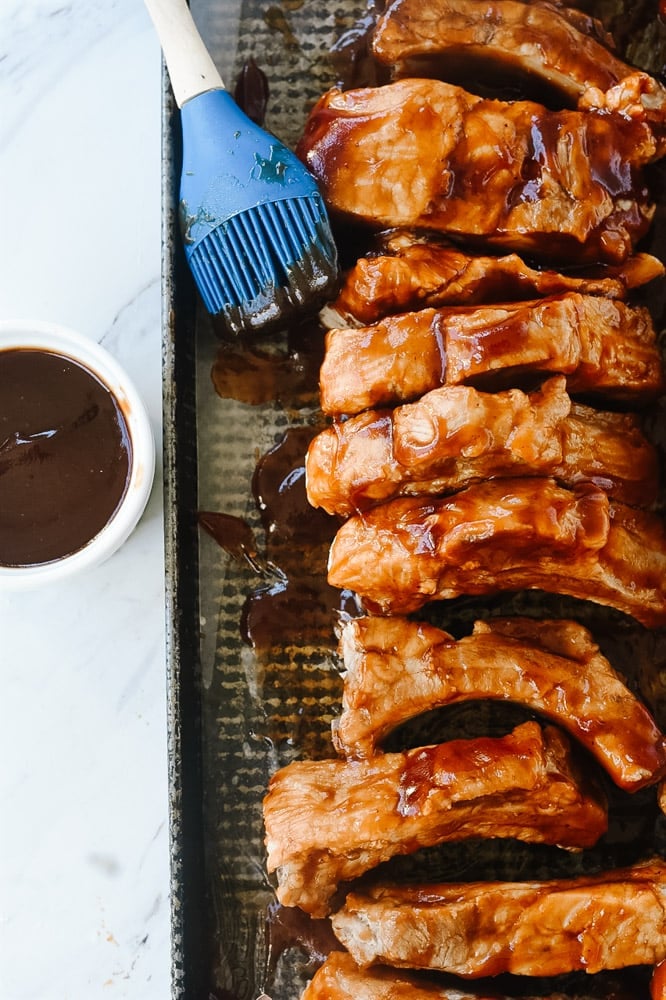 BBQ Ribs ready for the grill