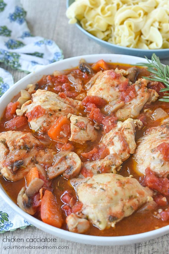 chicken cacciatore