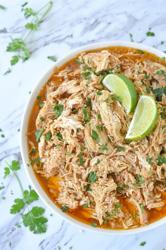 Slow Cooker Mexican Shredded Chicken | by Leigh Anne Wilkes
