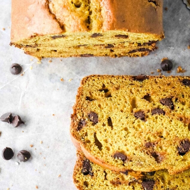 pumpkin Chocolate Chip Bread