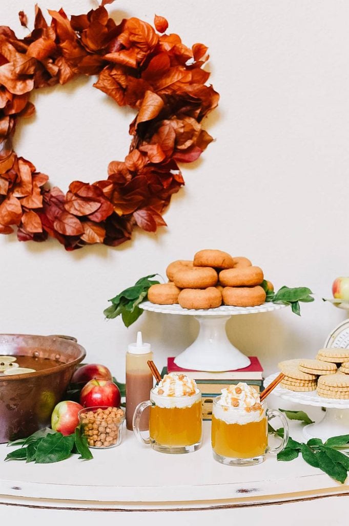 A Fall Hot Apple Cider Bar Your Homebased Mom