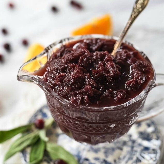 cranberry sauce recipe