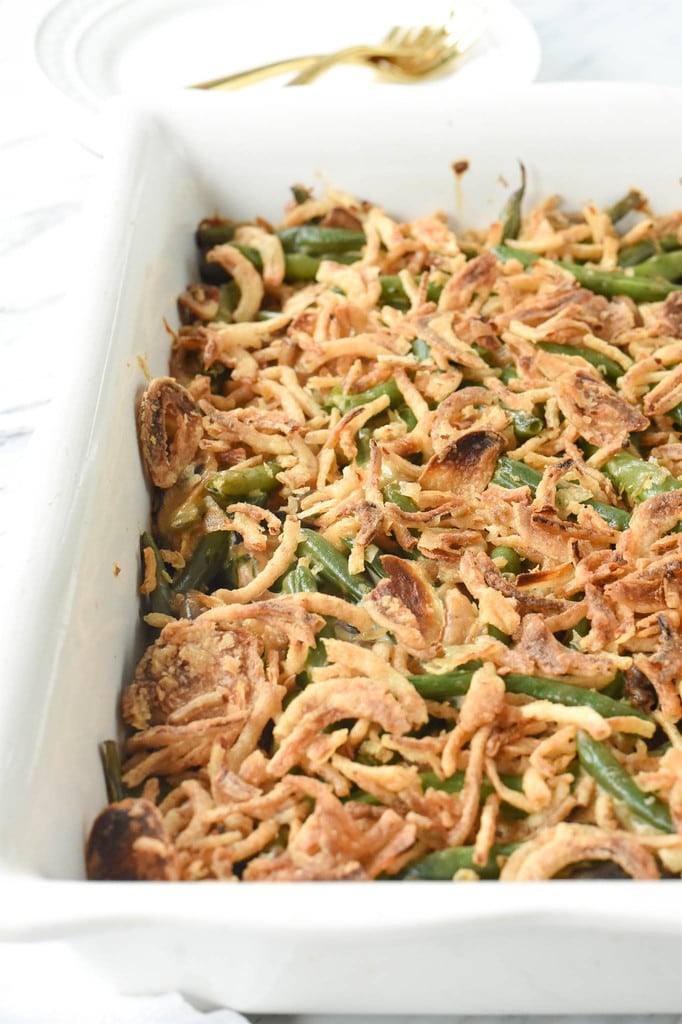 Green Bean Casserole with french fried onions