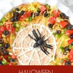 Halloween Seven Layer Dip