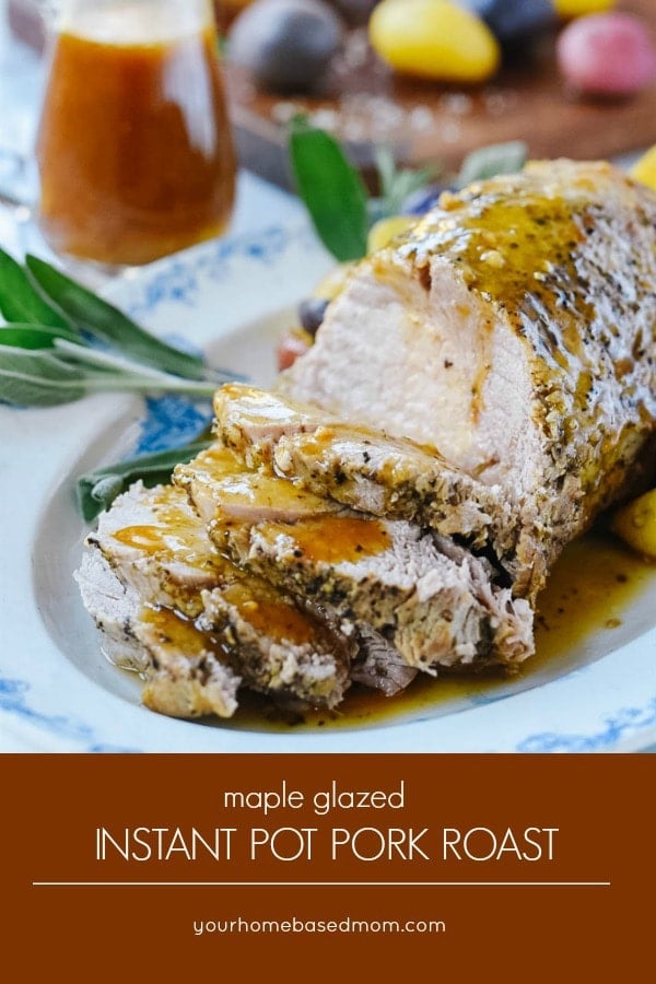 Maple Glazed Instant Pot Pork Roast