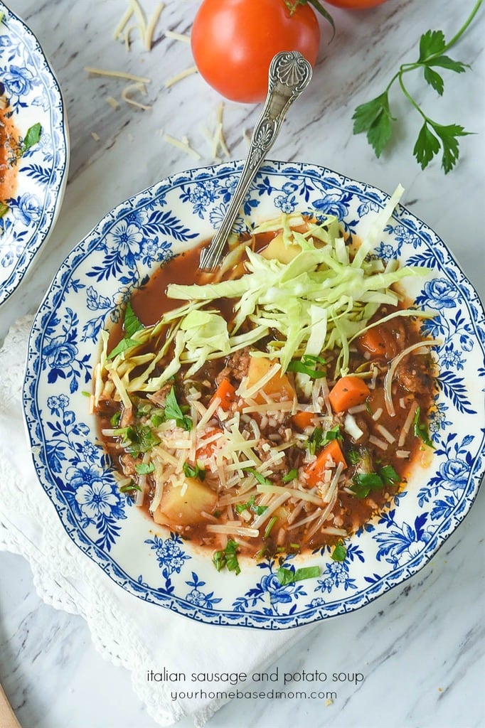 Italian Sausage and Potato Soup
