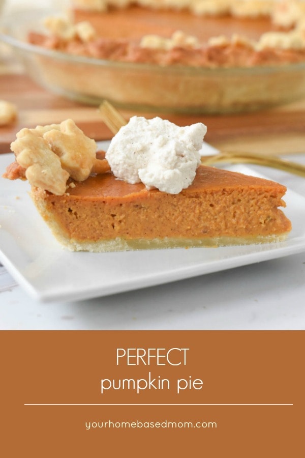  Pumpkin Pie with Cinnamon Whipped Cream