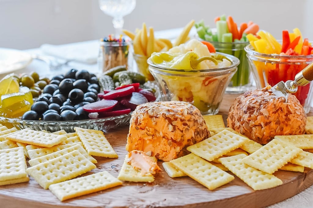 Relish Tray and cheese board