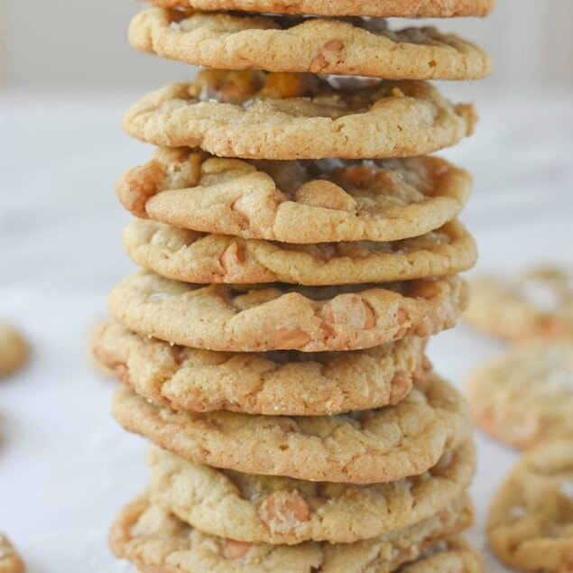 Salted Butterscotch Cookies