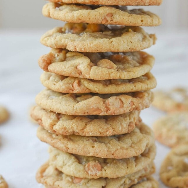 Salted Butterscotch Cookies